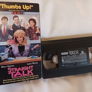 Straight Talk VHS Tape